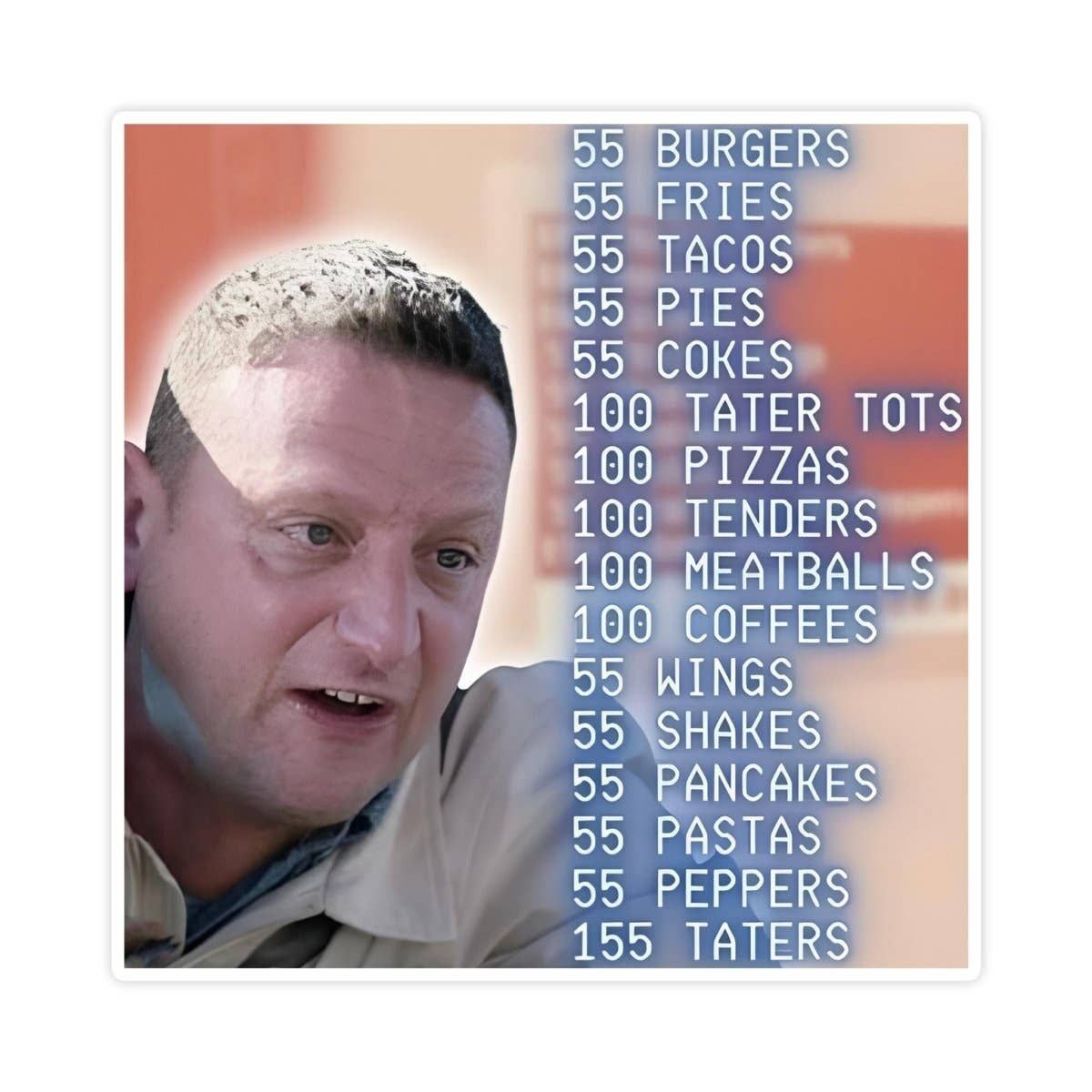 55 Burgers, 55 Fries, I Think You Should Leave