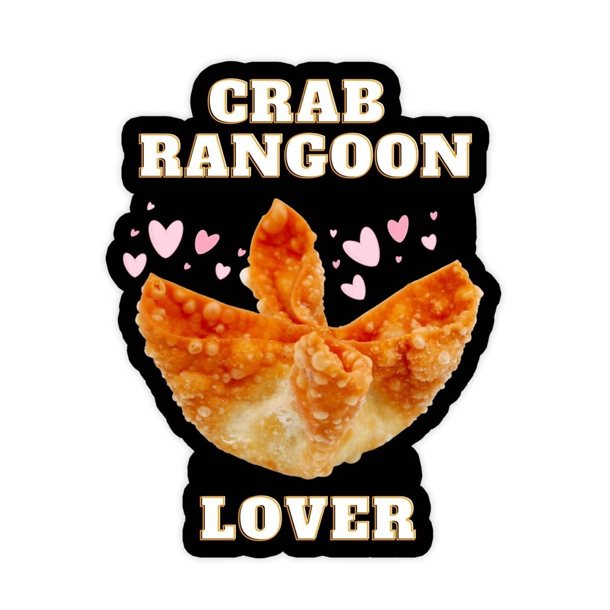 Crab Rangoon Lover Food Sticker