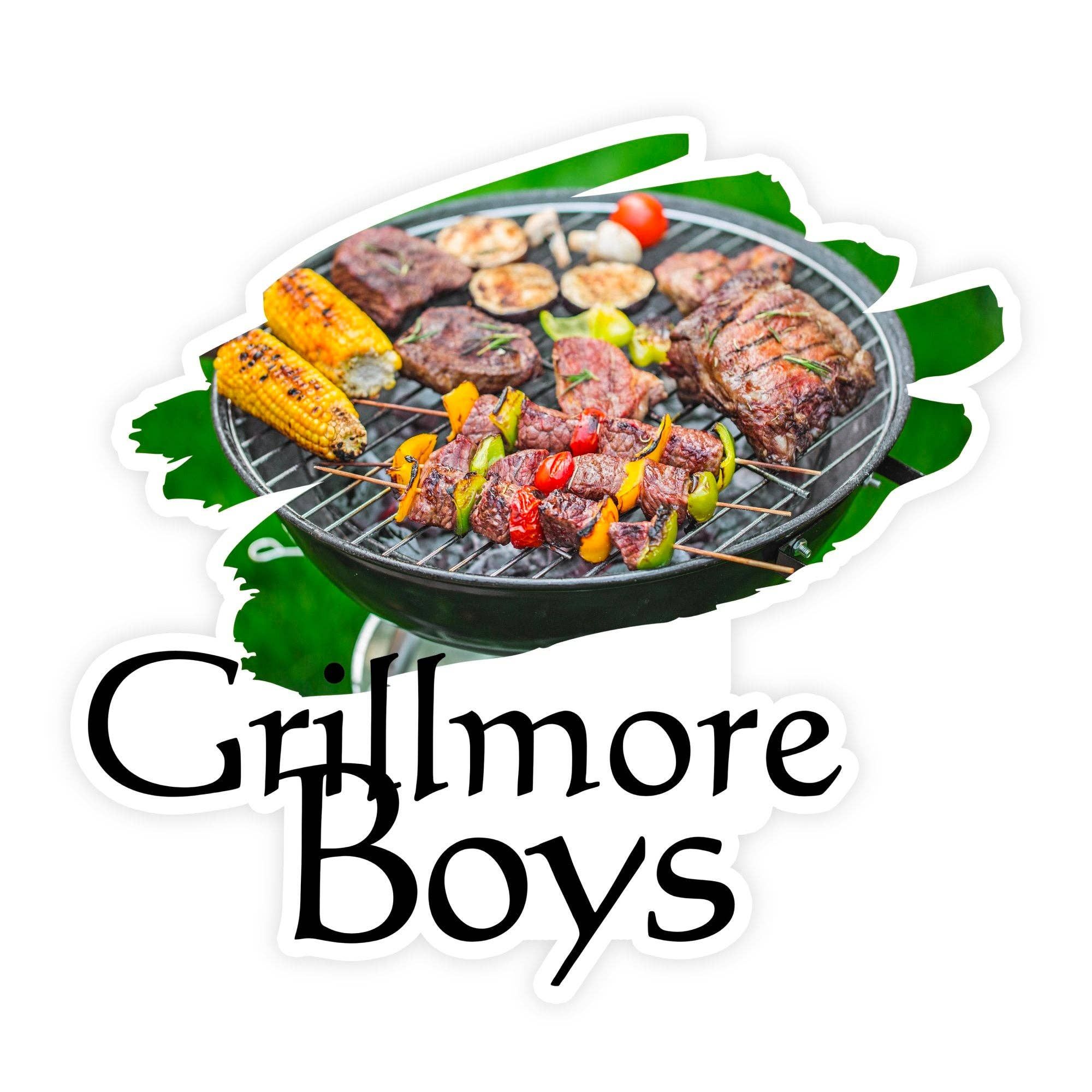 Grillmore Boys Gilmore Girls Parody Sticker