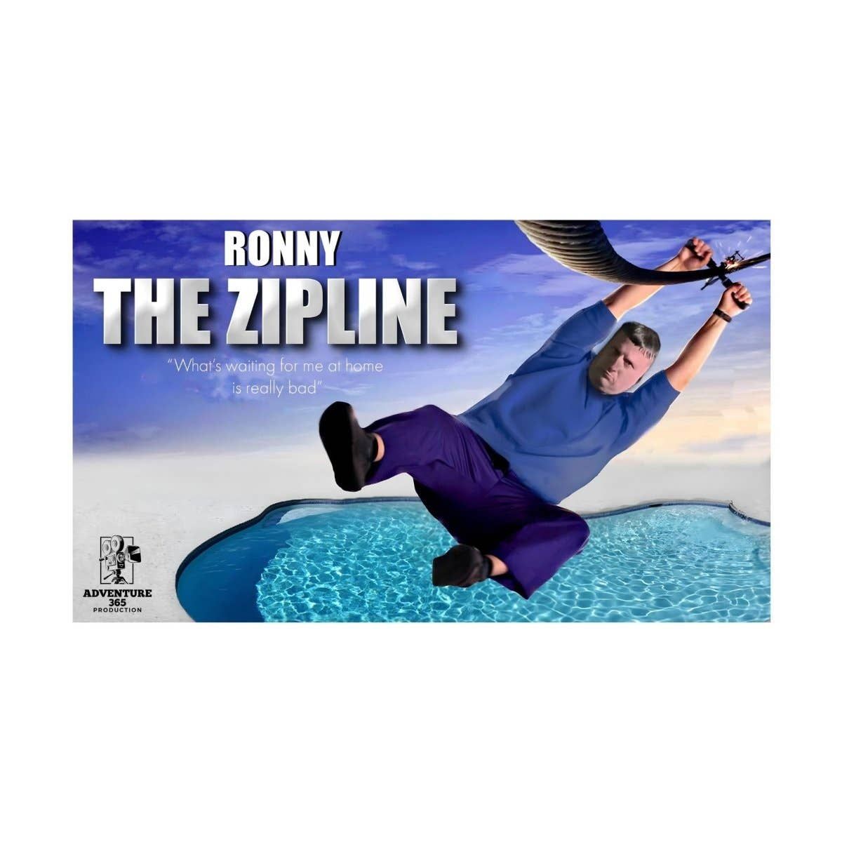 Ronny The Zipline I Think You Should Leave Sticker
