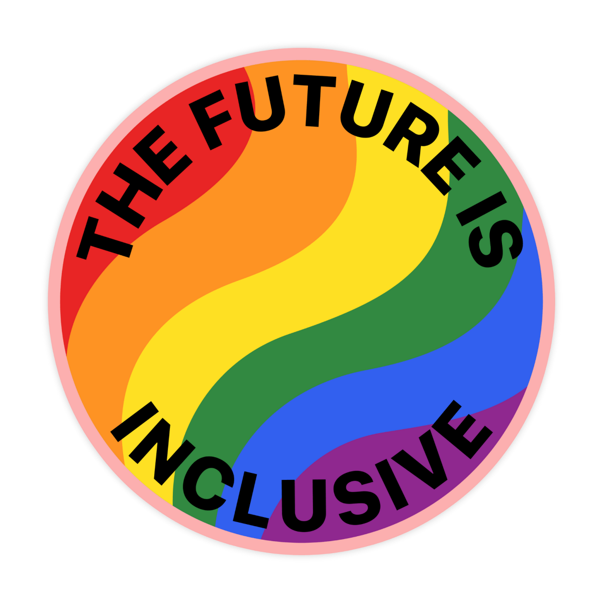 The Future Is Inclusive Sticker