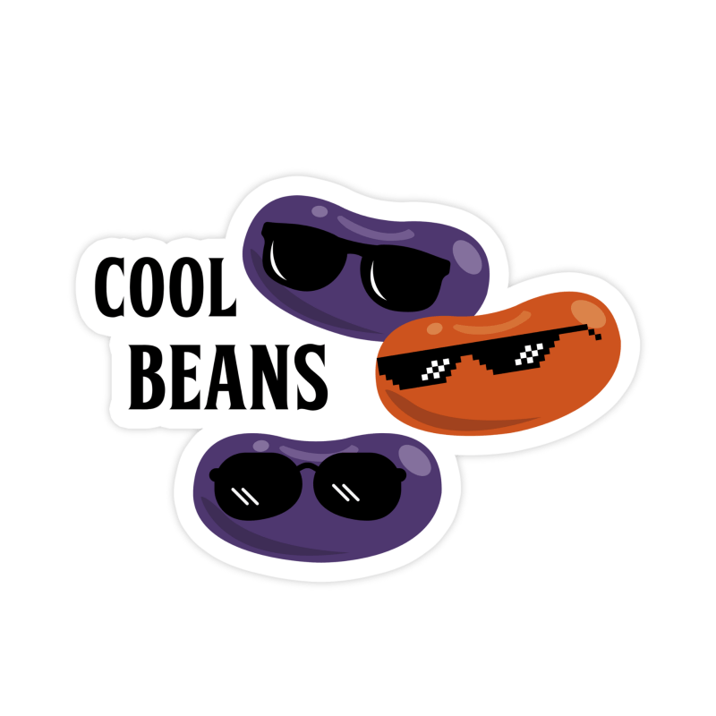 Cool Beans Sticker