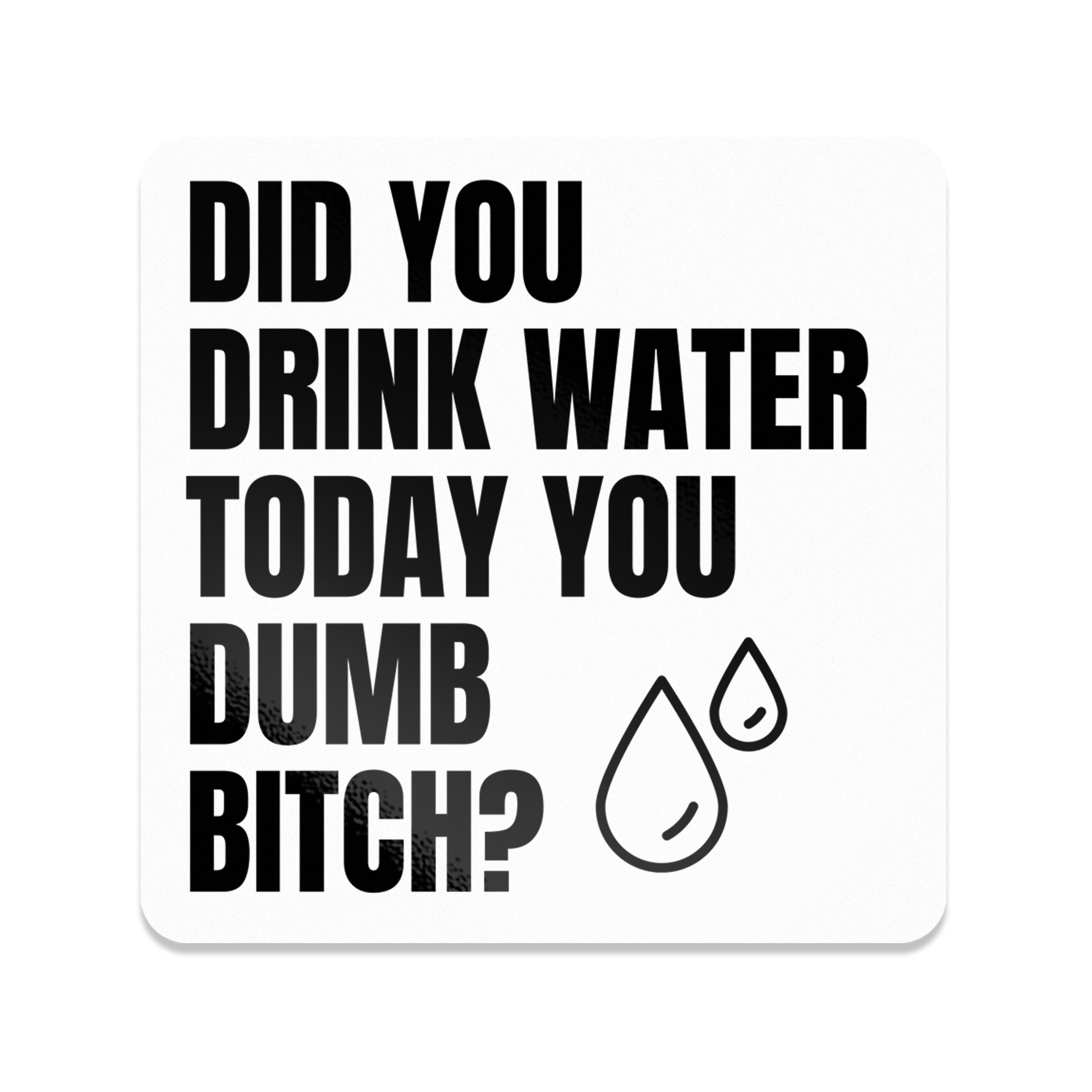 But Did You Drink Water Today Sticker